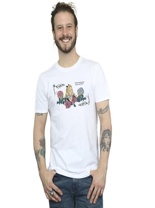 Disney - T-shirt ALICE IN WONDERLAND WHAT KIND OF GARDEN - Kiabi Disney - T-shirt ALICE IN WONDERLAND WHAT KIND OF GARDEN - Kiabi