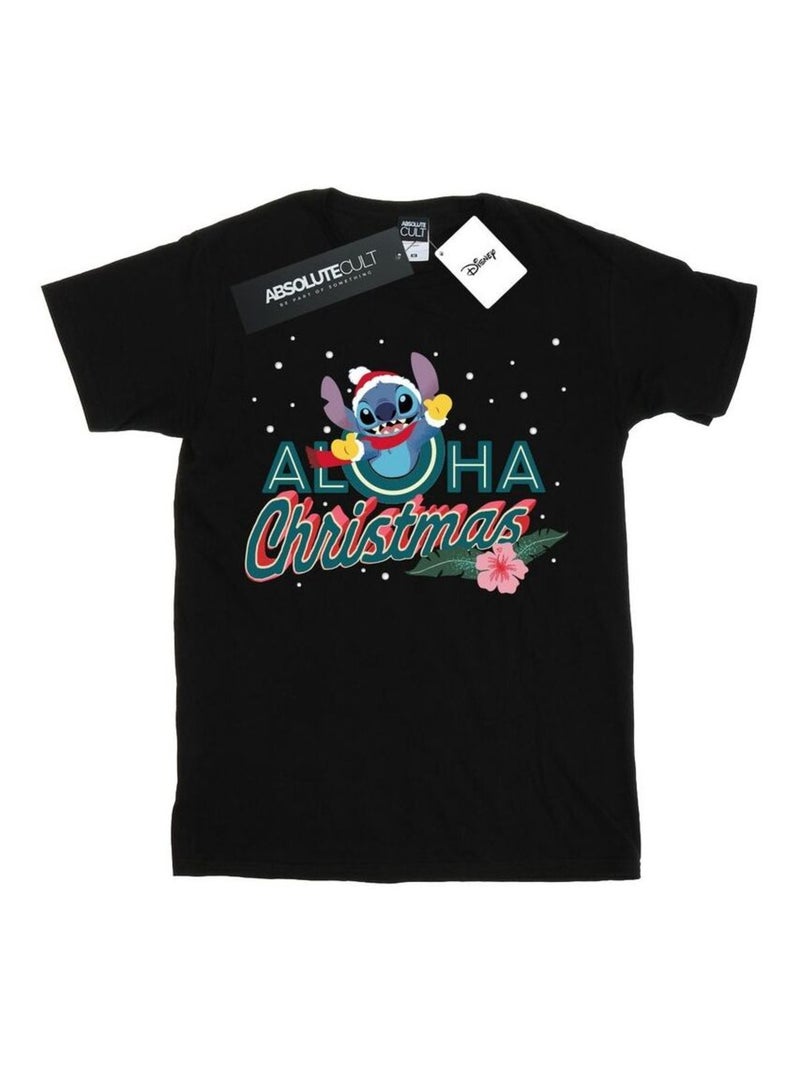 Disney - T-shirt ALOHA Noir - Kiabi