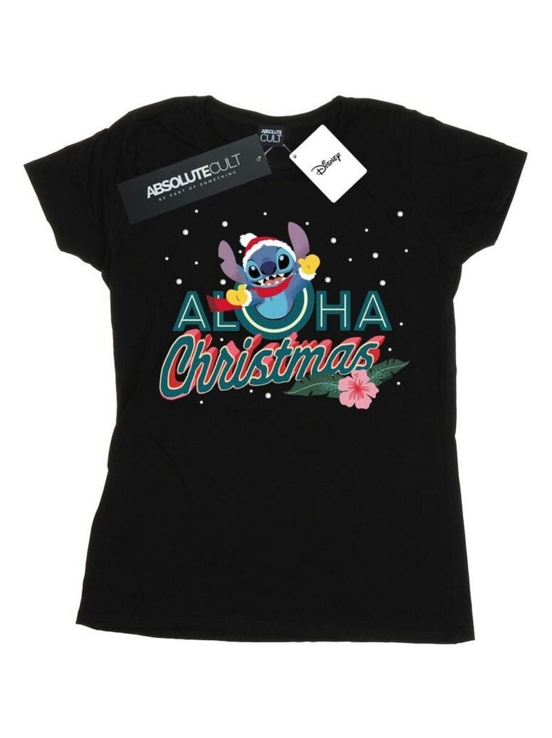 Disney - T-shirt ALOHA Noir - Kiabi