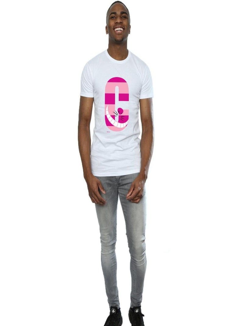 Disney - T-shirt ALPHABET A IS FOR ARIEL ALICE Blanc - Kiabi