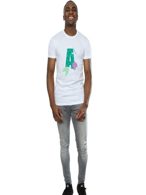 Disney - T-shirt ALPHABET A IS FOR ARIEL - Kiabi