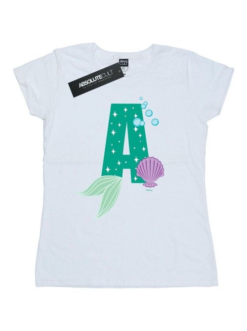 Disney - T-shirt ALPHABET A IS FOR ARIEL - Kiabi Disney - T-shirt ALPHABET A IS FOR ARIEL - Kiabi