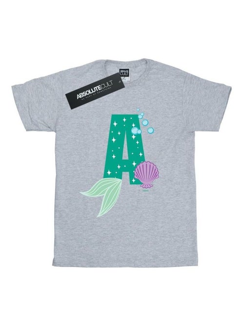 Disney - T-shirt ALPHABET A IS FOR ARIEL - Kiabi