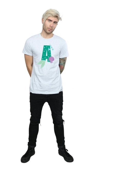 Disney - T-shirt ALPHABET A IS FOR ARIEL - Kiabi