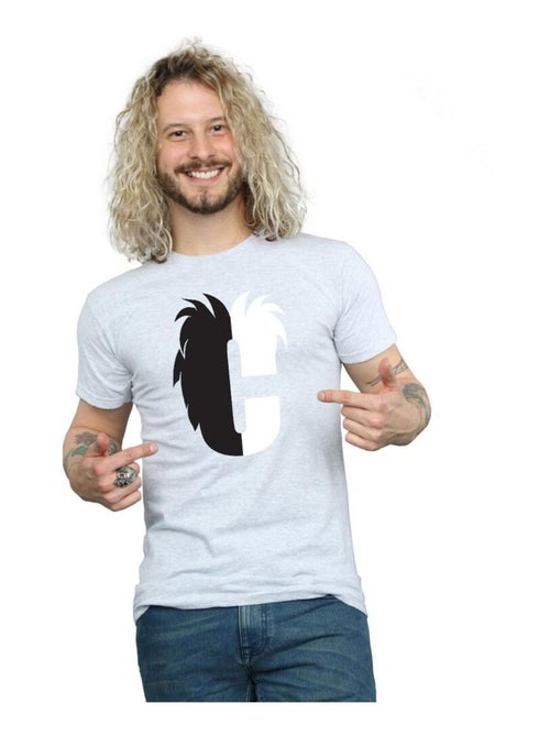 Disney - T-shirt ALPHABET C IS FOR CRUELLA DE VIL - Kiabi