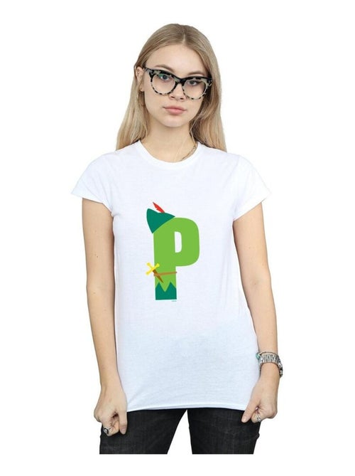 Disney - T-shirt ALPHABET P IS FOR PETER PAN - Kiabi