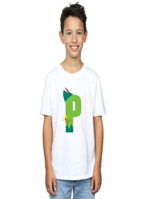 Disney - T-shirt ALPHABET P IS FOR PETER PAN - Kiabi