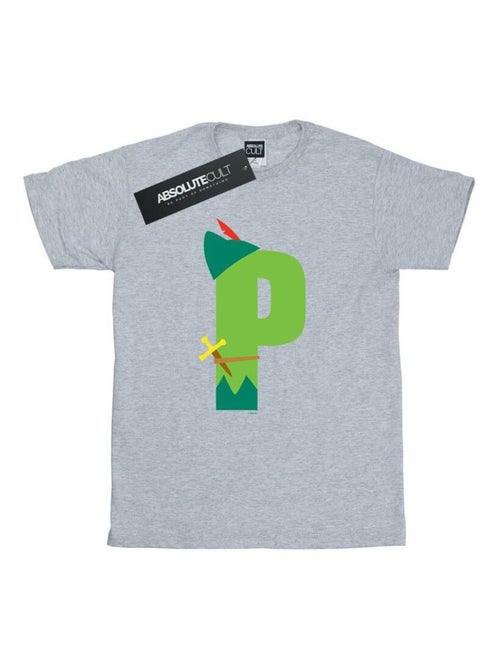 Disney - T-shirt ALPHABET P IS FOR PETER PAN - Kiabi Disney - T-shirt ALPHABET P IS FOR PETER PAN - Kiabi