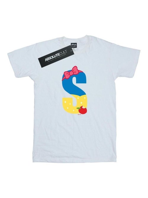 Disney - T-shirt ALPHABET S IS FOR SNOW WHITE - Kiabi