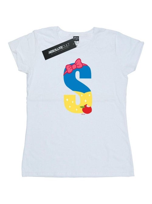 Disney - T-shirt ALPHABET S IS FOR SNOW WHITE - Kiabi Disney - T-shirt ALPHABET S IS FOR SNOW WHITE - Kiabi