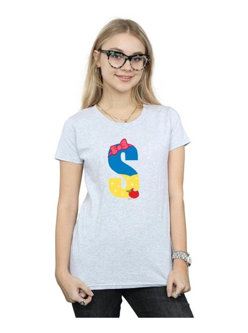 Disney - T-shirt ALPHABET S IS FOR SNOW WHITE - Kiabi