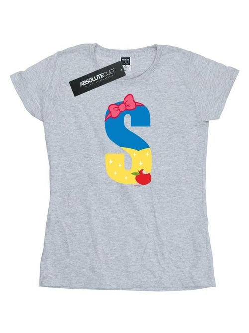 Disney - T-shirt ALPHABET S IS FOR SNOW WHITE - Kiabi