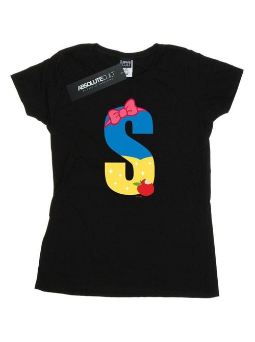 Disney - T-shirt ALPHABET S IS FOR SNOW WHITE - Kiabi