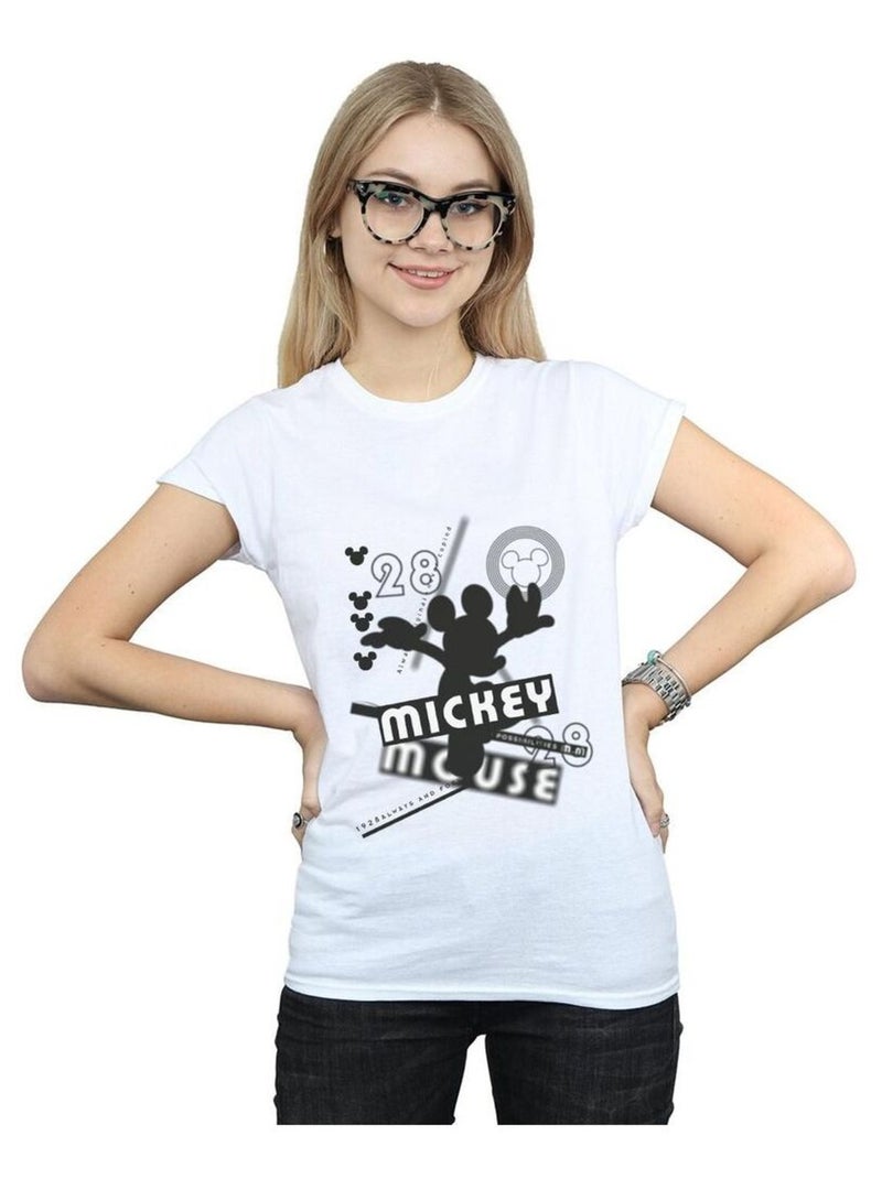 Disney - T-shirt ALWAYS AND FOREVER Blanc - Kiabi
