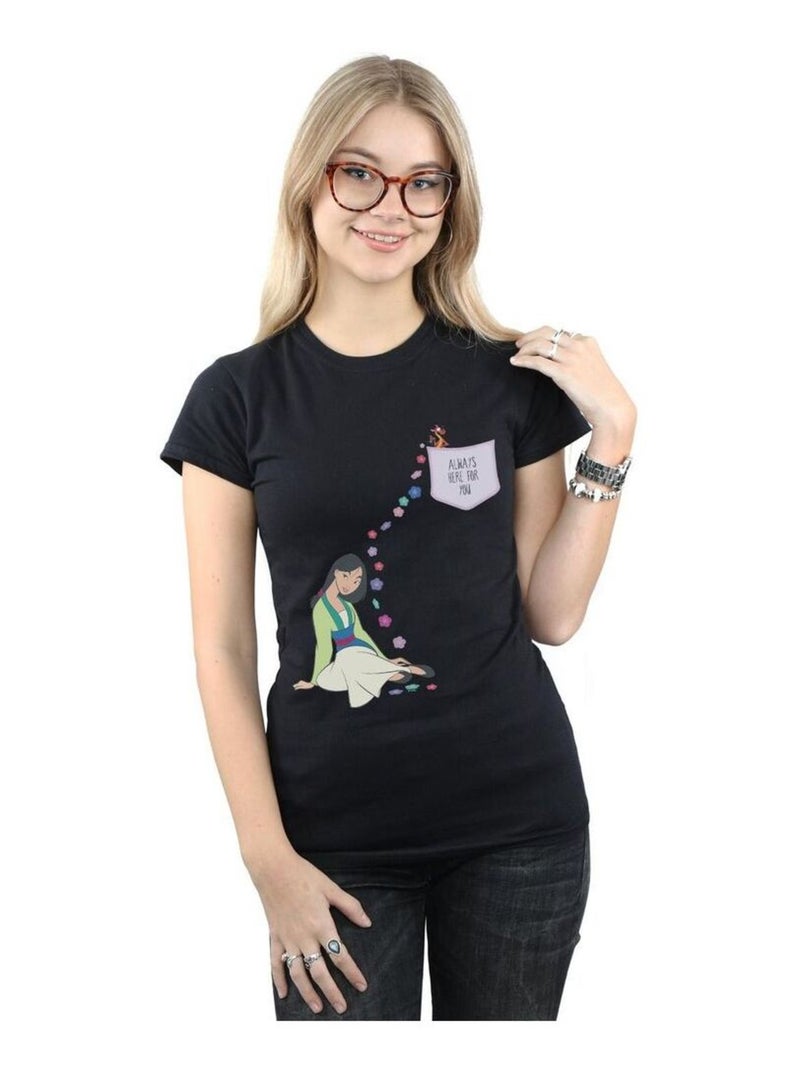 Disney - T-shirt ALWAYS HERE FOR YOU Noir - Kiabi