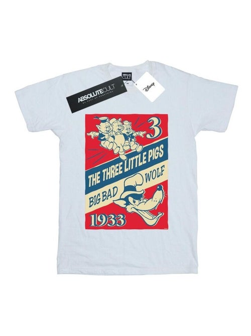 Disney - T-shirt AND THE BIG BAD WOLF - Kiabi Disney - T-shirt AND THE BIG BAD WOLF - Kiabi