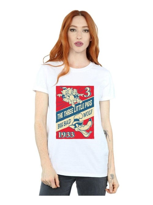 Disney - T-shirt AND THE BIG BAD WOLF - Kiabi Disney - T-shirt AND THE BIG BAD WOLF - Kiabi