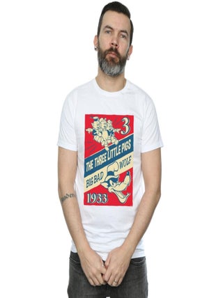 Disney - T-shirt AND THE BIG BAD WOLF
