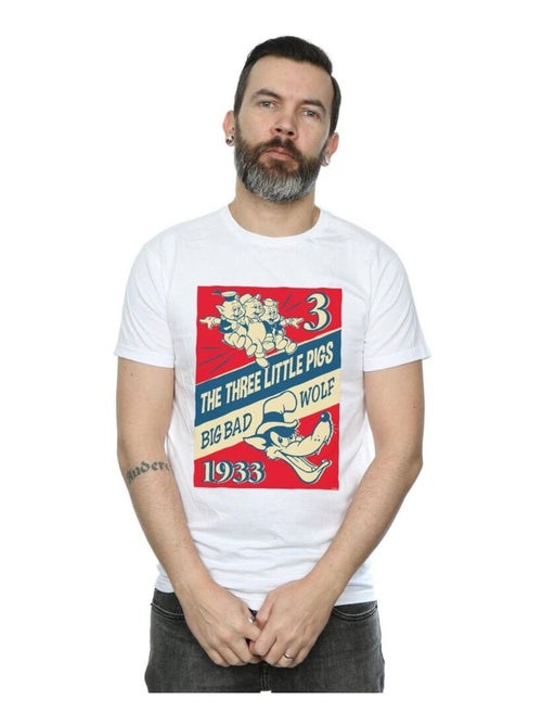 Disney - T-shirt AND THE BIG BAD WOLF - Kiabi Disney - T-shirt AND THE BIG BAD WOLF - Kiabi