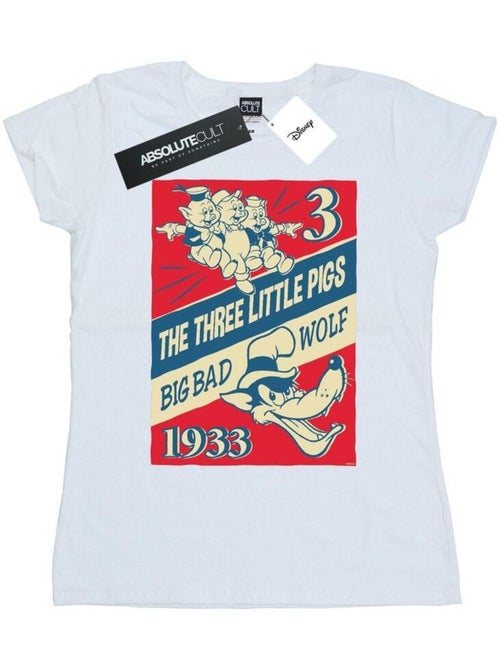 Disney - T-shirt AND THE BIG BAD WOLF - Kiabi Disney - T-shirt AND THE BIG BAD WOLF - Kiabi