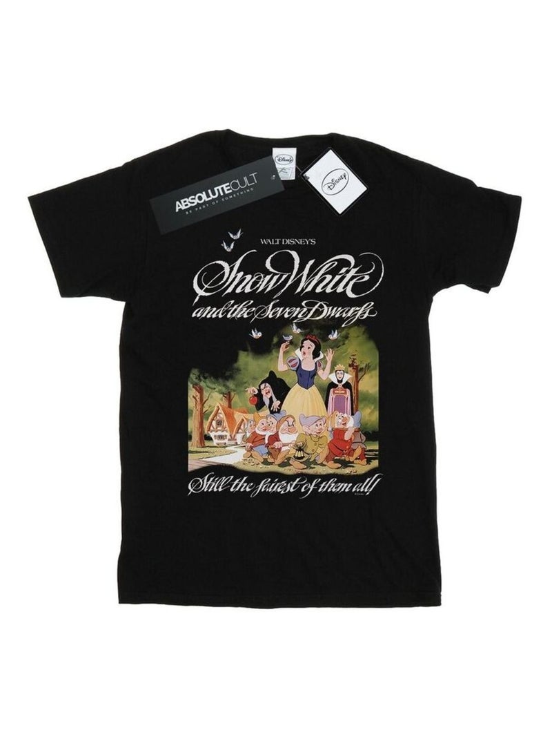Disney - T-shirt AND THE SEVEN DWARFS Noir - Kiabi