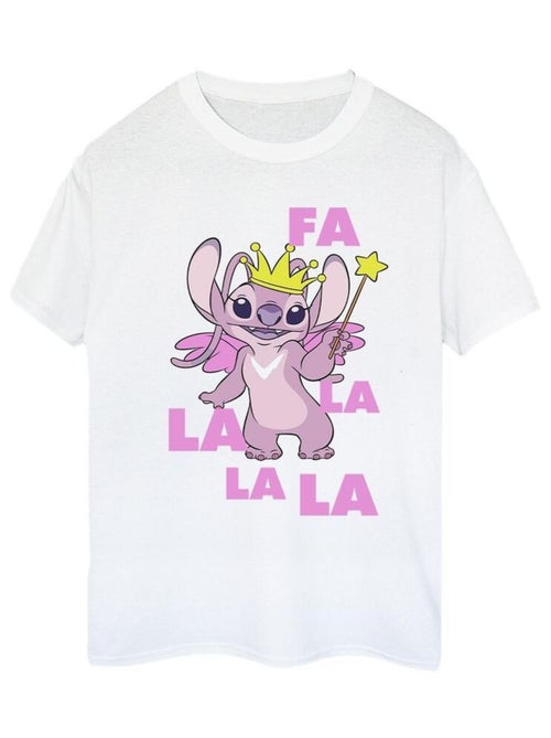 Disney - T-shirt ANGEL FA LA LA - Kiabi