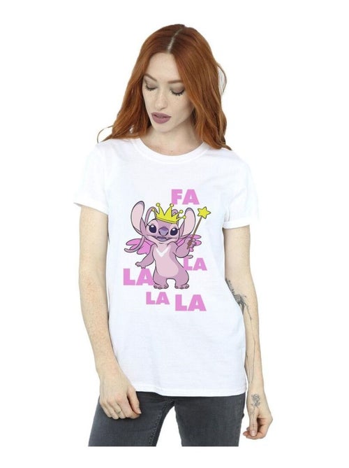 Disney - T-shirt ANGEL FA LA LA - Kiabi