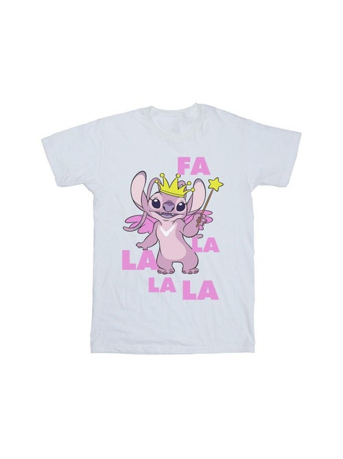 Disney - T-shirt ANGEL FA LA LA - Kiabi
