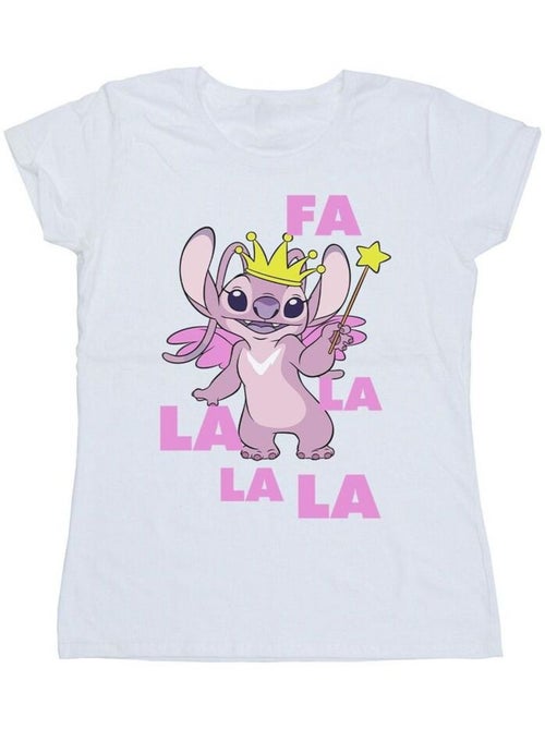 Disney - T-shirt ANGEL FA LA LA - Kiabi
