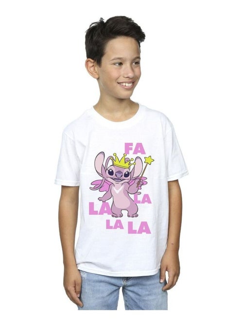 Disney - T-shirt ANGEL FA LA LA - Kiabi