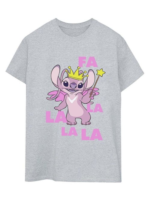 Disney - T-shirt ANGEL FA LA LA - Kiabi Disney - T-shirt ANGEL FA LA LA - Kiabi
