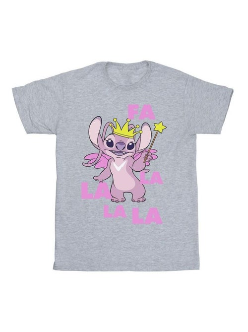 Disney - T-shirt ANGEL FA LA LA - Kiabi