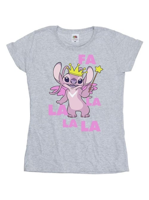 Disney - T-shirt ANGEL FA LA LA - Kiabi