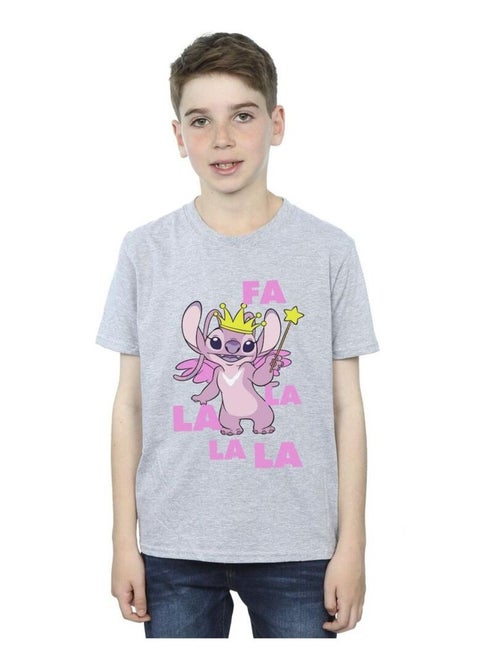 Disney - T-shirt ANGEL FA LA LA - Kiabi