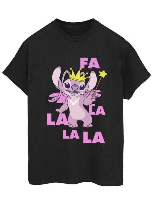 Disney - T-shirt ANGEL FA LA LA - Kiabi Disney - T-shirt ANGEL FA LA LA - Kiabi