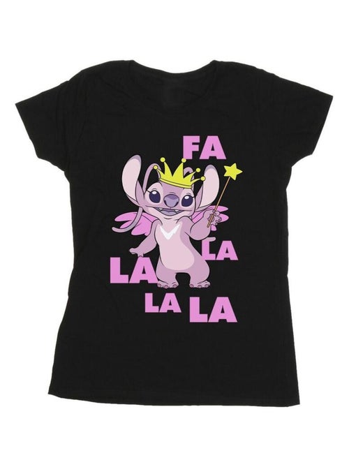 Disney - T-shirt ANGEL FA LA LA - Kiabi Disney - T-shirt ANGEL FA LA LA - Kiabi