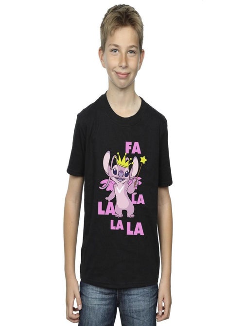 Disney - T-shirt ANGEL FA LA LA - Kiabi