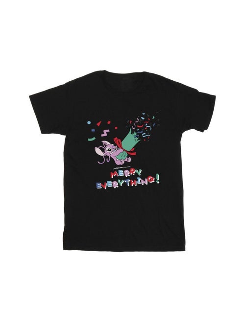 Disney - T-shirt ANGEL MERRY EVERYTHING - Kiabi Disney - T-shirt ANGEL MERRY EVERYTHING - Kiabi