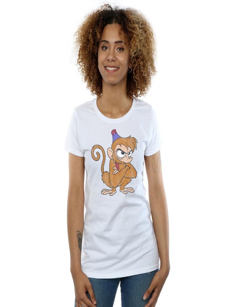 Disney - T-shirt ANGRY ABU Blanc - Kiabi