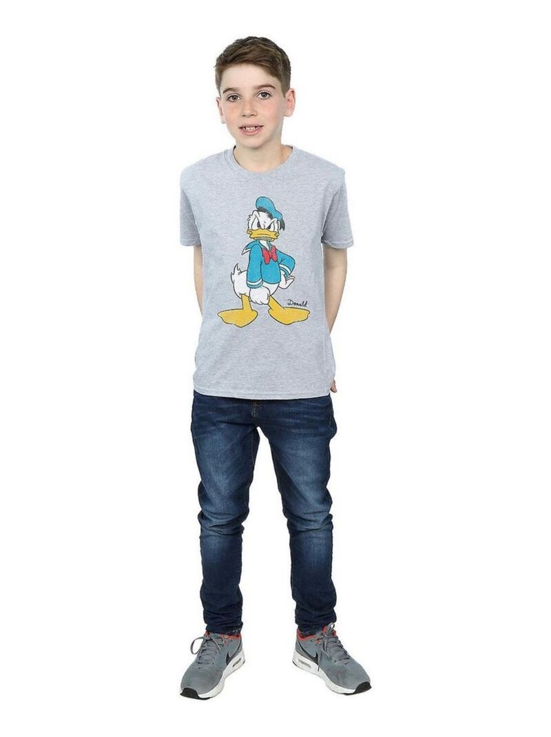 Disney - T-shirt ANGRY Gris chiné - Kiabi