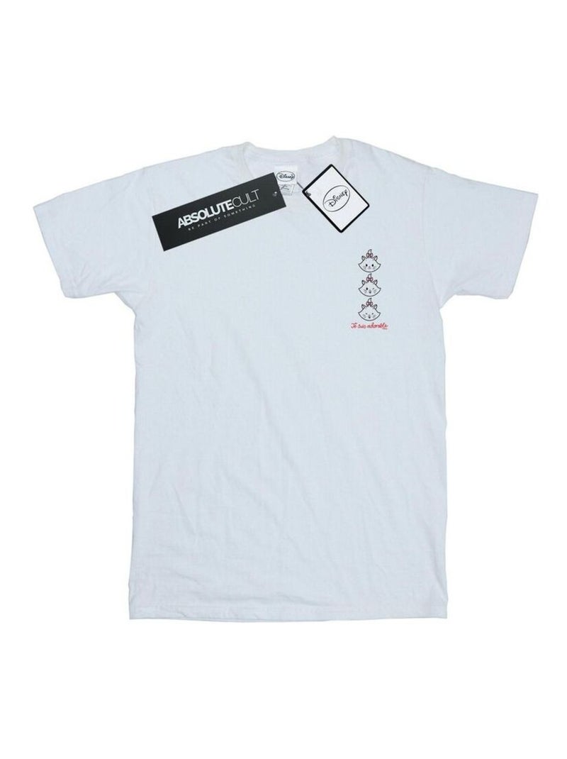 Disney - T-shirt ARISTOCATS Blanc - Kiabi
