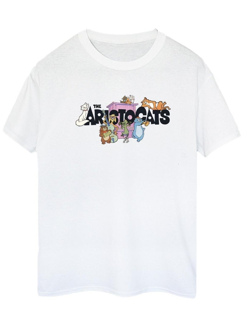 Disney - T-shirt ARISTOCATS Blanc - Kiabi