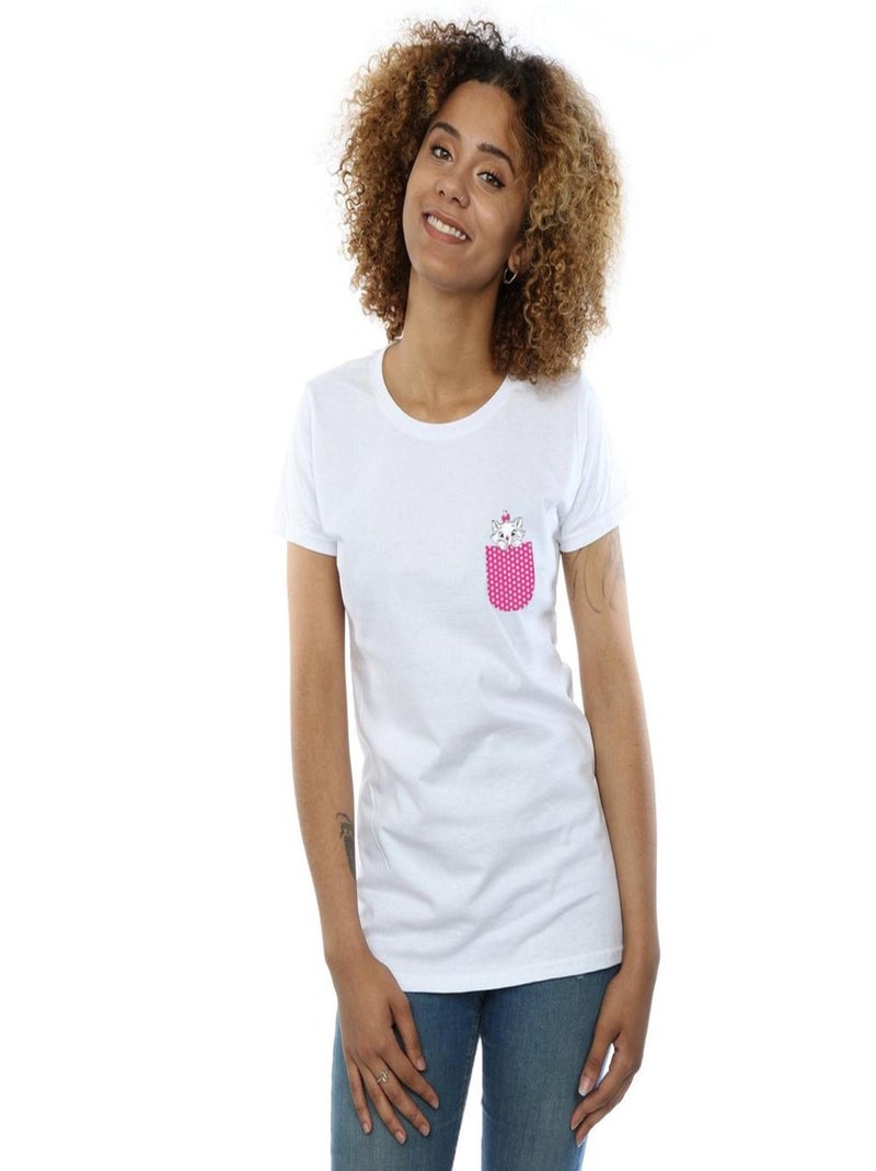 Disney - T-shirt ARISTOCATS Blanc - Kiabi