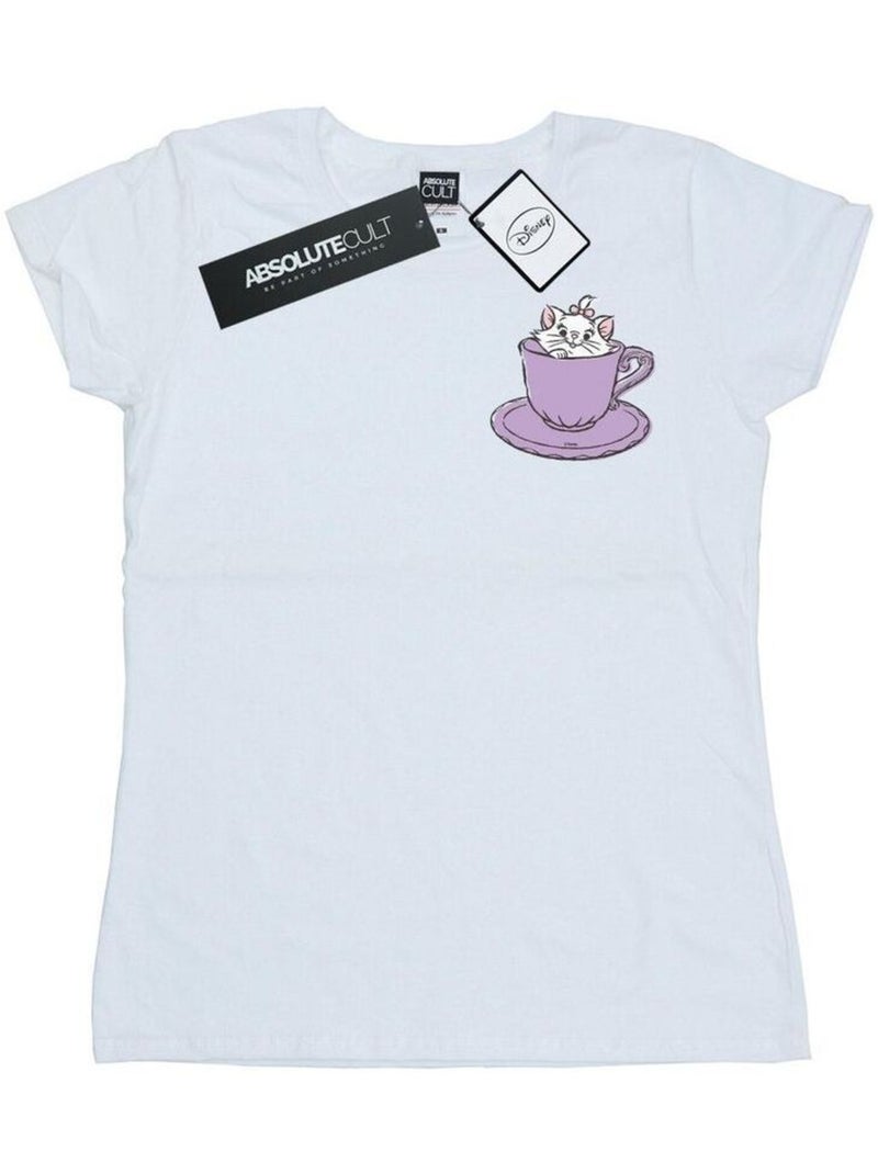 Disney - T-shirt ARISTOCATS Blanc - Kiabi
