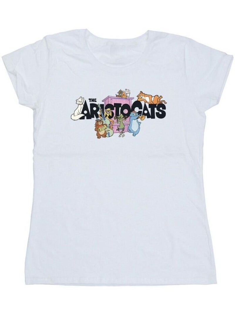 Disney - T-shirt ARISTOCATS Blanc - Kiabi
