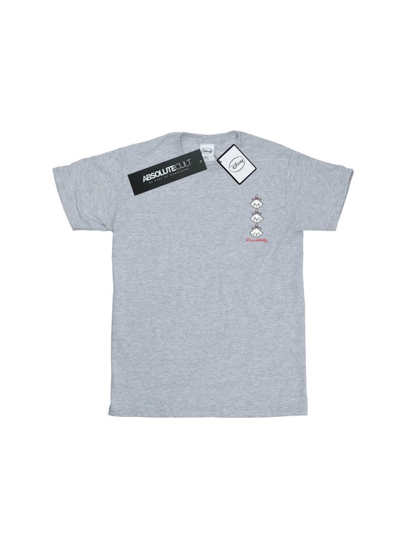 Disney - T-shirt ARISTOCATS Gris chiné - Kiabi