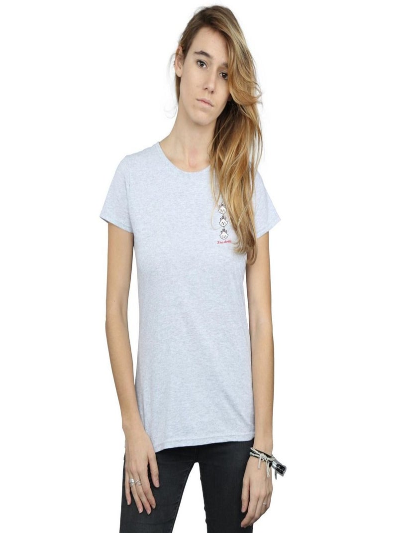 Disney - T-shirt ARISTOCATS Gris chiné - Kiabi