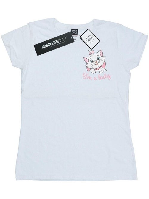 Disney - T-shirt ARISTOCATS I'M A LADY - Kiabi Disney - T-shirt ARISTOCATS I'M A LADY - Kiabi