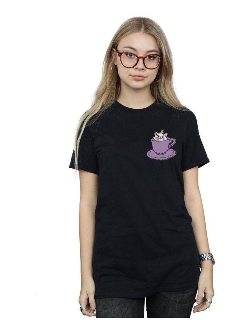 Disney - T-shirt ARISTOCATS Noir - Kiabi