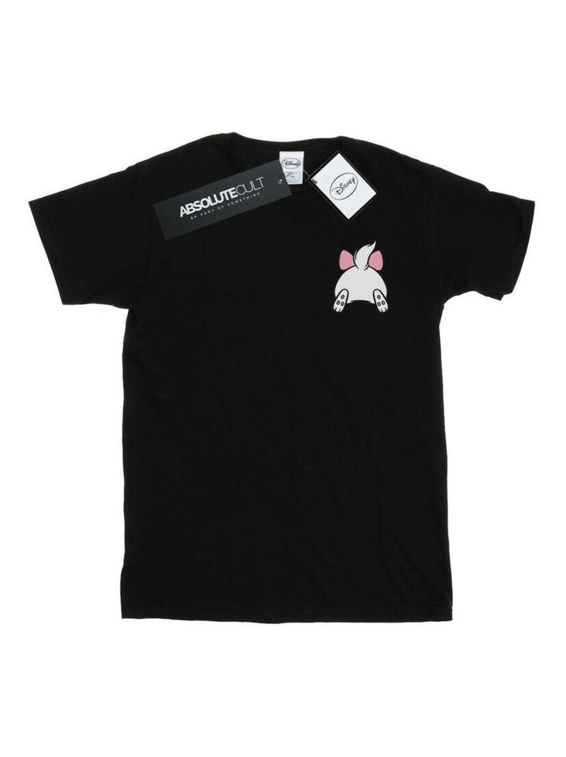 Disney - T-shirt ARISTOCATS Noir - Kiabi